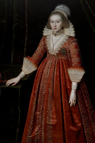 Queen Elizabeth of Bohemia "The Winter Queen" (1596-1662) by Paul van Somer