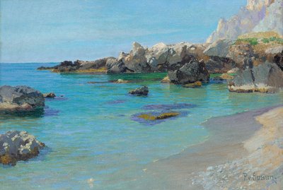 On the Capri Coast by Paul von Spaun