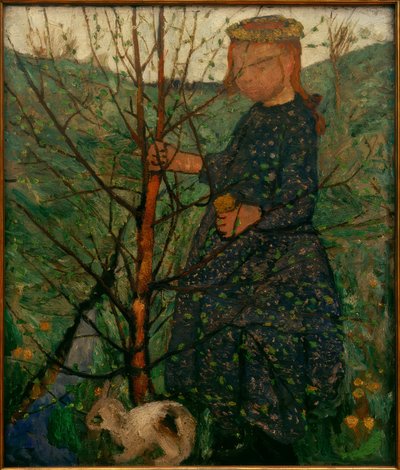 Child with Rabbit by Paula Modersohn Becker