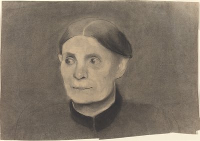 Portrait of a Woman by Paula Modersohn Becker