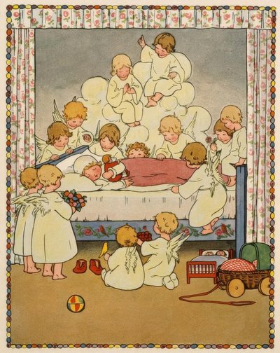 In the Evening, When I Go to Sleep, Fourteen Angels Stand by Me by Pauli Ebner