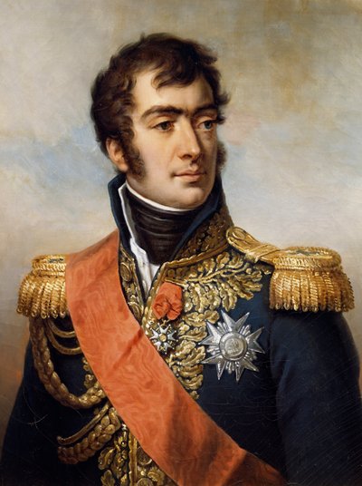 Portrait of Auguste Frederic Louis Viesse de Marmont by Paulin Jean Baptiste Guerin