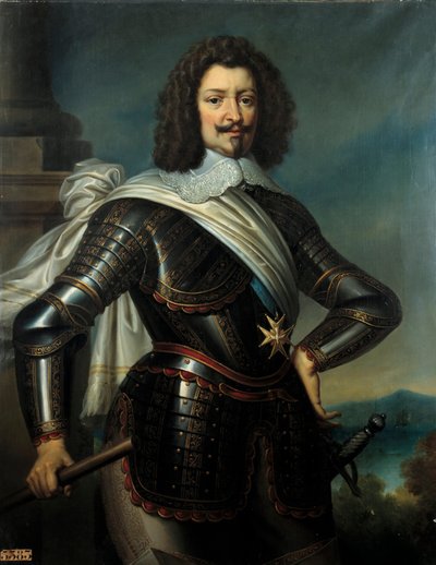 Portrait of Charles de Lorraine, Prince of Joinville, Duke of Joyeuse and 4th Duke Guise by Paulin Jean Baptiste Guerin