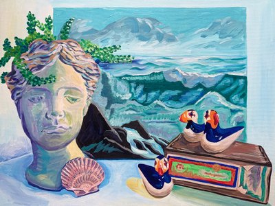 Eclectic Ocean Still Life by Pauline Wegman | Key and Sea Creative
