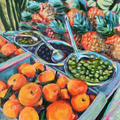 Vibrant Market Produce by Pauline Wegman | Key and Sea Creative