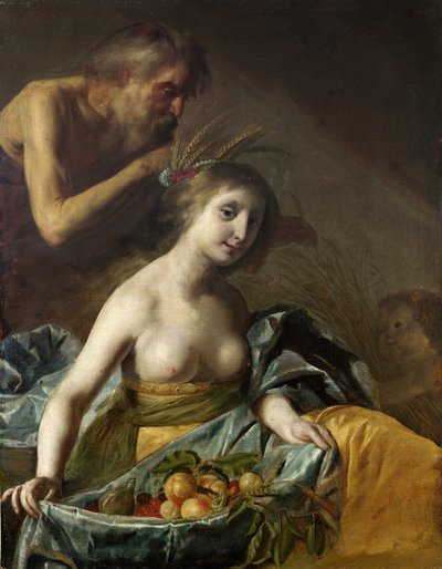 Vertumnus and Pomona by Paulus Bor