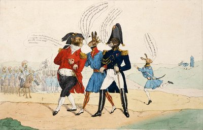 The Disinterested Protectors, after 1831 by Paulus Charles Gerard Poelman