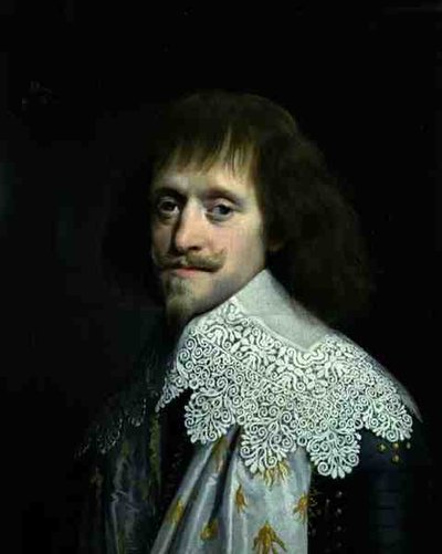 Portrait of a Gentleman in a High Lace Collar by Paulus Moreelse