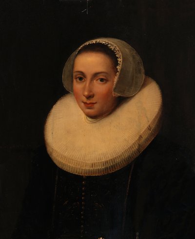 Portrait of a Lady by Paulus Moreelse