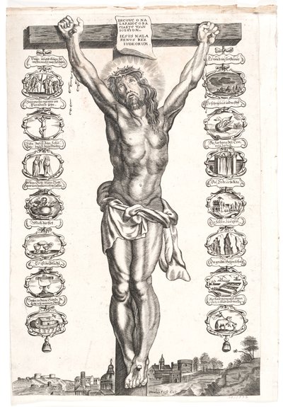 Christ on the Cross by Paulus Pontius