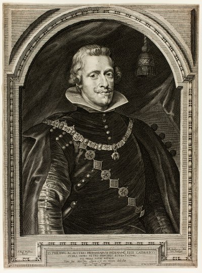 Philip IV, King of Spain by Paulus Pontius