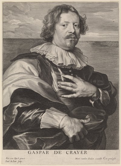 Gaspar de Crayer by Paulus Pontius after Sir Anthony van Dyck