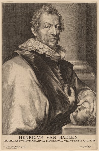 Hendrick van Balen by Paulus Pontius after Sir Anthony van Dyck