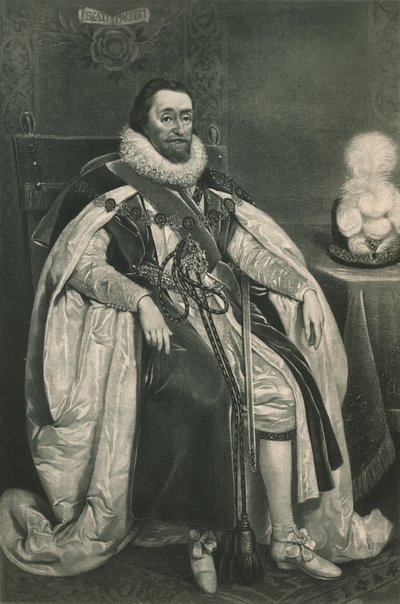 King James I and VI, 1603 by Paulus van Somer