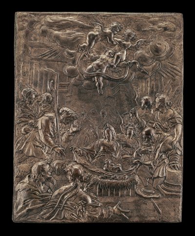 The Adoration of the Shepherds, c. 1590-1600 by Paulus van Vianen