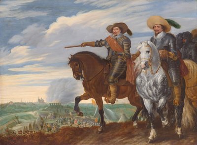 Frederick Henry and Ernst Casimir of Nassau-Dietz at the Siege of 