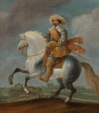 Prince Frederik Hendrik on Horseback outside the Fortifications of 