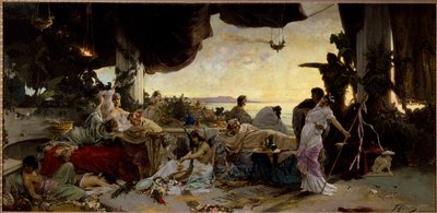 Roman Orgy by Pavel Alexandrovich Svedomsky