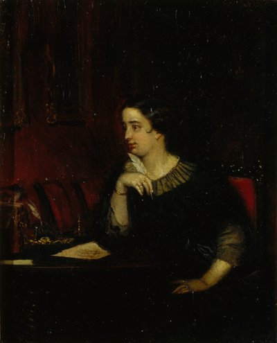 Portrait of the Poetess Yevdokia Petrovna Rostopchina, 1850 by Pavel Andreevich Fedotov