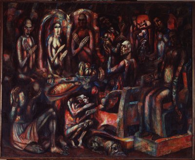 Feast of the Kings by Pawel Nikolajewitsch Filonow