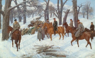General Count Iosif Gurko in the Balkans by Pavel Osipovich Kovalevsky