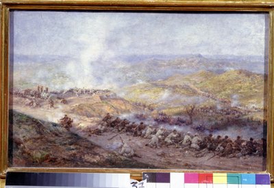 A Scene of the Russo Turkish War by Pavel Osipovich Kovalevsky