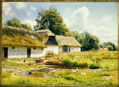 Summer Day at the Farm by Peder Monsted