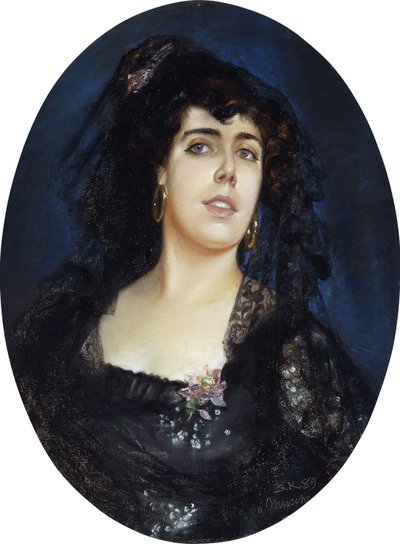 Portrait of Anne Pelterson-Norrie by Peder Severin Krøyer