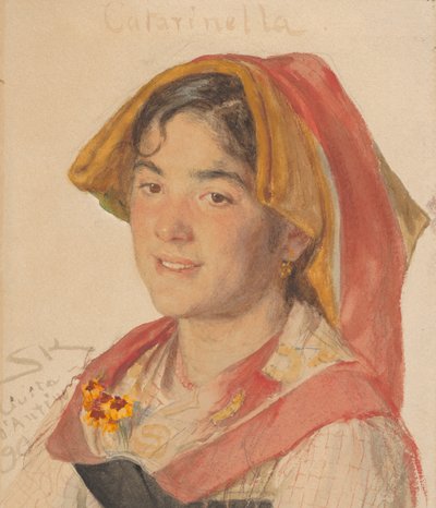 Head of a Girl from Civita d