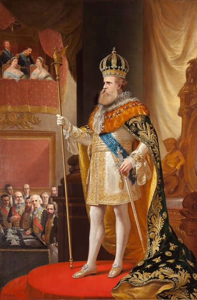 Emperor Peter II of Brazil at the Opening of the General Assembly by Pedro Américo