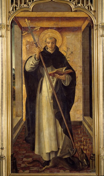 Representation of Saint Dominica de Guzman by Pedro Berruguete