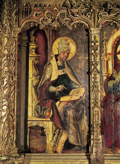 St. Gregory the Great by Pedro Berruguete