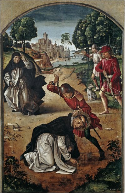 The Death of Saint Peter of Verona, 1493-1499 by Pedro Berruguete