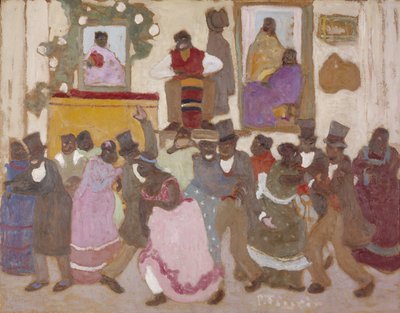 Dancing People: Candombe by Pedro Figari