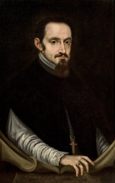 Portrait of Archbishop Ambrosio Ignacio Spinola y Guzman by Pedro Nunez de Villavicenzio