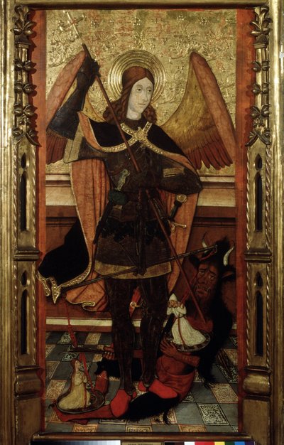 The Archangel Michael Weighing the Souls of the Dead by Pedro the Younger Espalargues