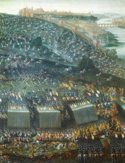 The Battle of Weissemberg, November 8 by Peeter Snayers