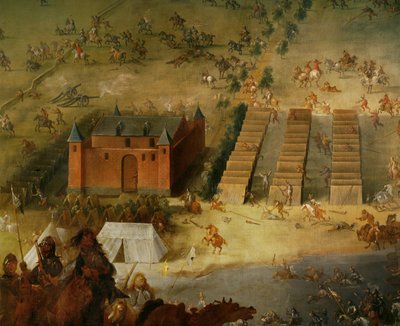 Thirty Years War: The Battle of Diedenhofen in 1639 by Peeter Snayers