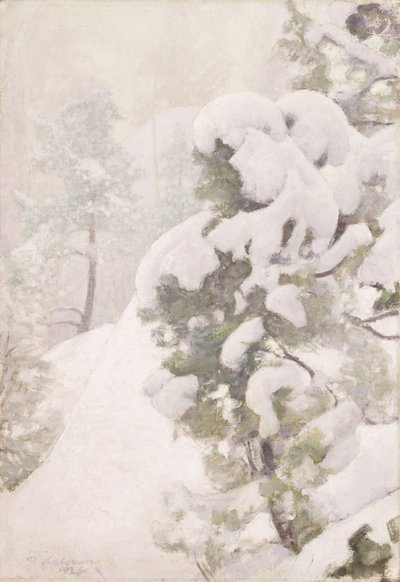 Winter Landscape by Pekka Halonen