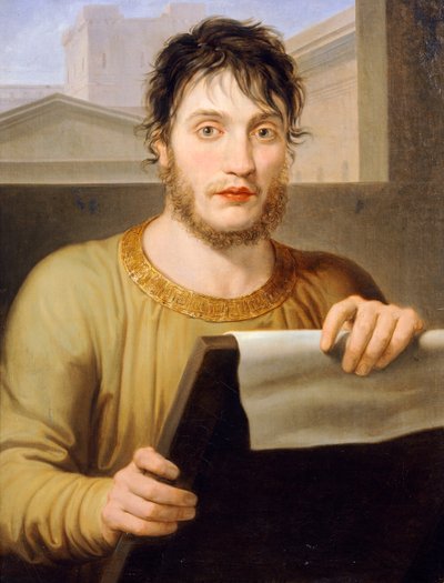 Giuseppe Guizzardi in Antique Dress by Pelagio Palagi