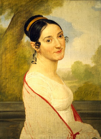 Portrait of Teresa Tambroni Cuty by Pelagio Palagi