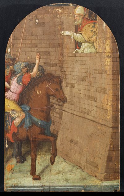 Saint Geminiano saving Modena from Attila the Hun by Pellegrino Aretusi
