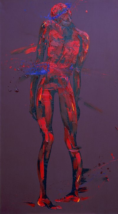 Jesus Accepts His Cross - Station 2 by Penny Warden