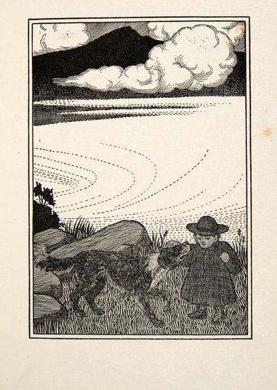 A Child Saved, from A Hundred Anecdotes of Animals, pub. 1924 by Percy J. Billingshurst