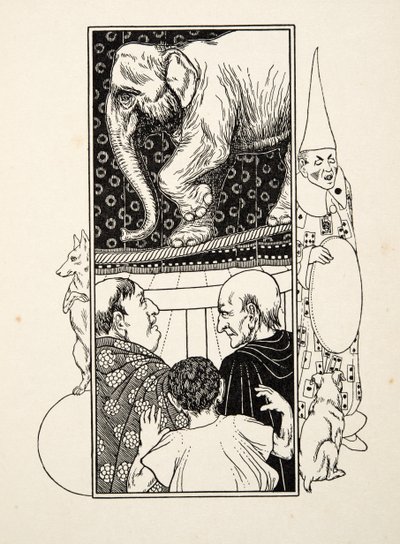 Elephant Rope Dancing by Percy J. Billingshurst