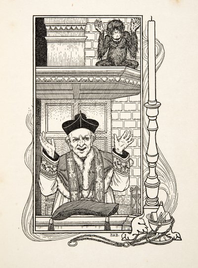 Mimic, from A Hundred Anecdotes of Animals, pub. 1924 by Percy J. Billingshurst