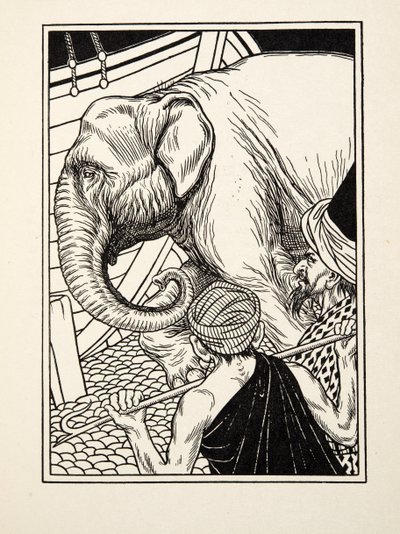 Noble Perseverance, from A Hundred Anecdotes of Animals, pub. 1924 by Percy J. Billingshurst