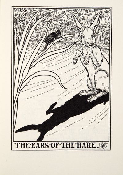The Ears of the Hare, from Fontaine Fables by Percy J. Billingshurst