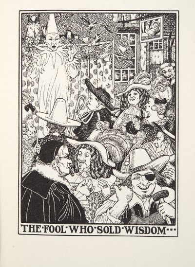 The Fool Who Sold Wisdom, from Fontaine Fables, pub. 1905 by Percy J. Billingshurst