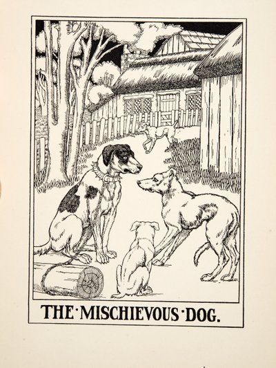 The Mischievous Dog, from A Hundred Fables of Aesop by Percy J. Billingshurst